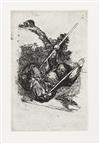 FRANCISCO JOSÉ DE GOYA A group of 6 etchings with aquatint and drypoint executed in Bordeaux between 1824 and 1828.